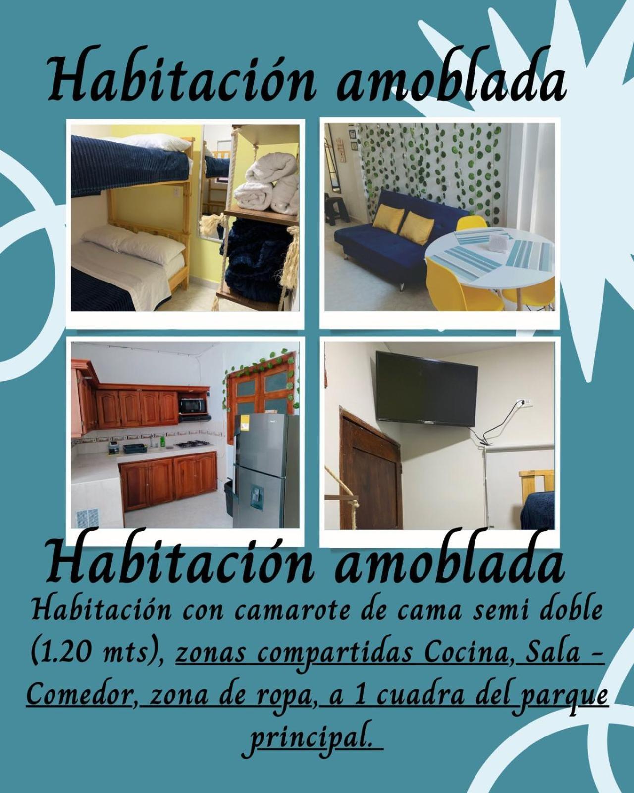 Confortable Habitacion En Apartamento Amoblado Jardín Rom bilde