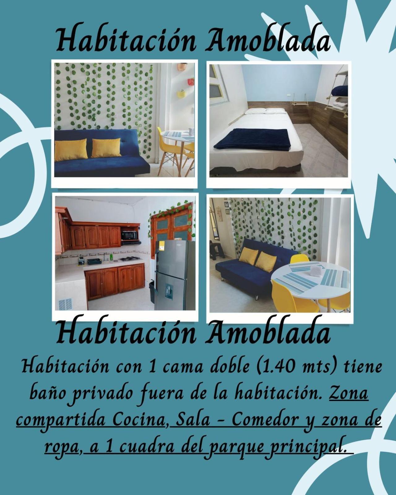 Confortable Habitacion En Apartamento Amoblado Jardín Rom bilde